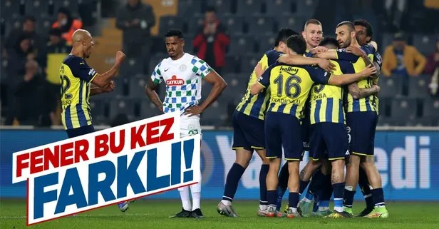 Fener gol oldu yağdı!