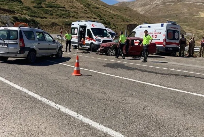 Bayburt’ta korkunç kaza!