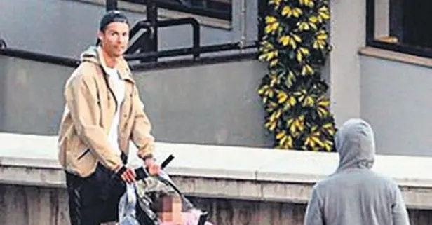 Takipçilerine 'evde kalın' çağrısı yapan Ronaldo sevgilisi ve çocuklarıyla gezerken görüntülendi