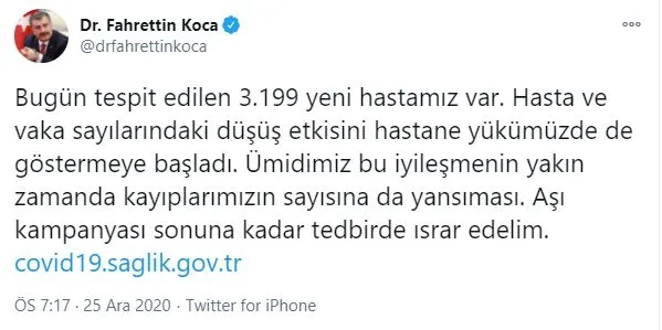 son-dakika-saglik-bakani-fahrettin-koca-25-aralik-koronavirus-vaka-sayilarini-duyurdu-gunluk-koronavirus-tablosu-1608913453400.jpg SON DAKİKA: Sağlık Bakanı Fahrettin Koca 25 Aralık koronavirüs vaka sayılarını duyurdu | Günlük koronavirüs tablosu-3