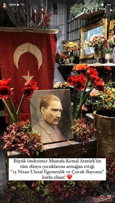 Ünlü isimlerden 23 Nisan Ulusal Egemenlik ve Çocuk Bayramı paylaşımları! Kim çocukluğunu kimi çocuğunu paylaştı - 11