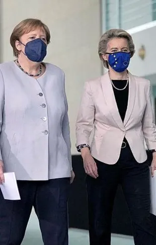 Merkel ve Von der Leyen'den Türkiye'ye destek açıklaması: Olağanüstü bir iş yapıyor