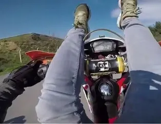 Sarıyer'de motosikletli maganda terörü! Dehşet saçtılar