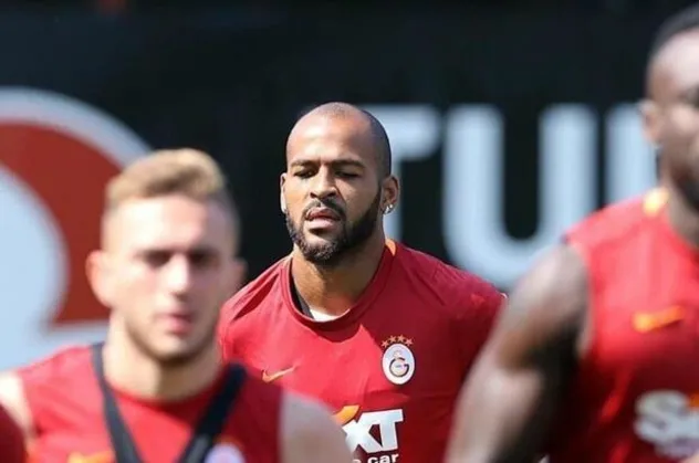 Galatasaray'da affedilen Marcao antrenmana çıktı