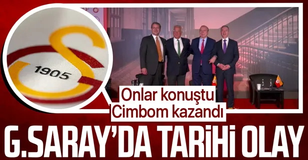 İbrahim Özdemir, Eşref Hamamcıoğlu, Burak Elmas, Metin Öztürk... Galatasaray'da başkan adayları seçim öncesinde buluştu