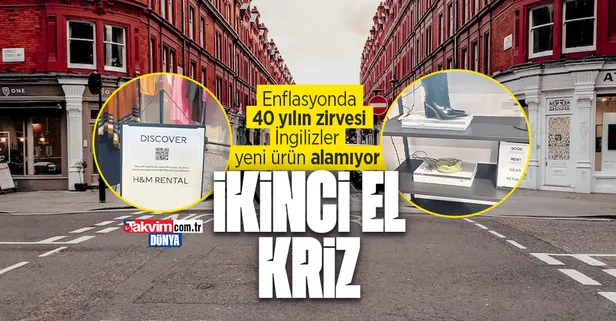 Enflasyon ve hayat pahalılığı İngilizleri yeni tüketim trendlerine yöneltiyor: İkinci el alışveriş ve giysi kilo satışı yükselişte