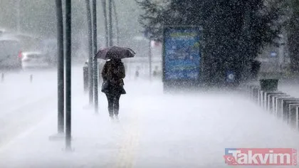Şimşekler çaktı! İstanbul’a uyarı üstüne uyarı... Meteoroloji il il açıkladı