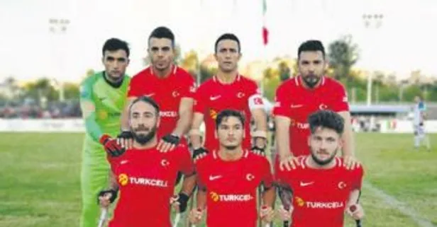 Ampute Milli Takımı ABD’yi 5 golle devirdi