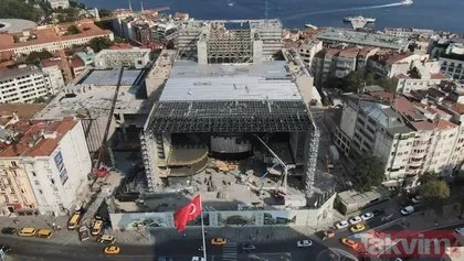 Temelini Başkan Erdoğan atmıştı! Atatürk Kültür Merkezi’nde sona doğru!