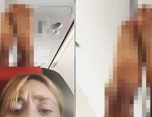 Uçakta 'iğrenç' olay! Sosyal medya yıkıldı, görenler şaştı kaldı...