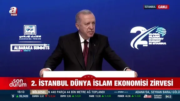 Başkan Erdoğan'dan faizsiz ekonomi mesajı