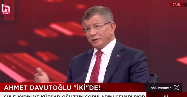 Küsurat Ahmet Davutoğlu beleşe vekil alamayacağı için üzgün: "Üzülerek söylüyorum, Millet İttifakı dağılmış görünüyor"