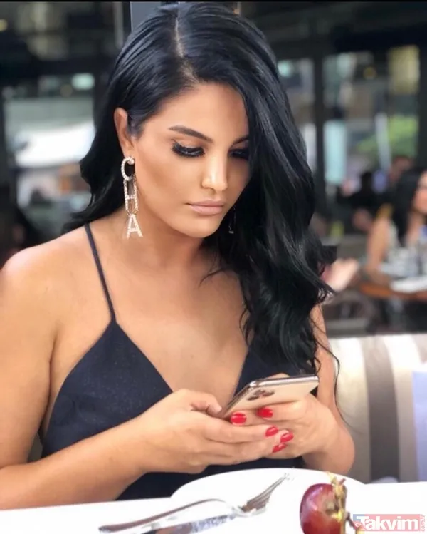 Berdan Mardini'nin eski eşine bakın! Fatoş Yelliler leopar desenli ip askılısıyla öpücük dağıttı! Frikik verince... - 2