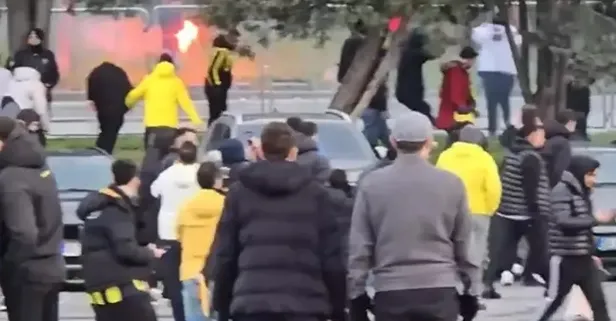 Galatasaray - Fenerbahçe Süper Kupa maçı öncesi taraftarlar arasında gerginlik!