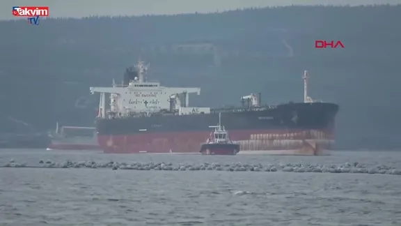 Çanakkale Boğazı'nda gemi arızası