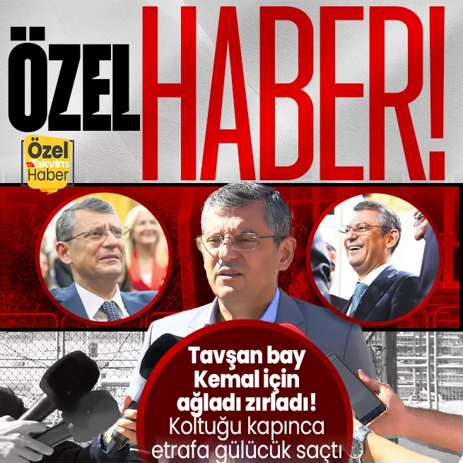 Özel haber! Özgür Özel kurultayda etrafa gülücük saçıp durdu! Timsah gözyaşlarını dökmeyi ihmal etmedi