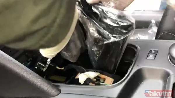 Adım adım takip! Otomobilin her yerinden tabanca çıktı - 6