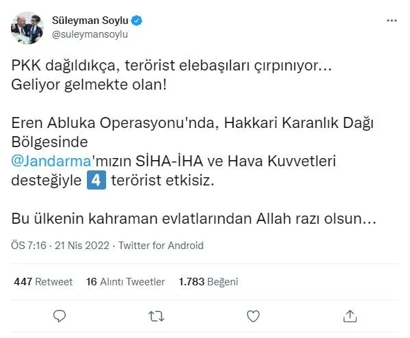 son-dakika-icisleri-bakanligi-duyurdu-eren-abluka-operasyonunda-4-terorist-etkisiz-hale-getirildi-1650559017446.jpeg Son dakika: İçişleri Bakanlığı duyurdu! Eren Abluka Operasyonu'nda 4 terörist etkisiz hale getirildi-2