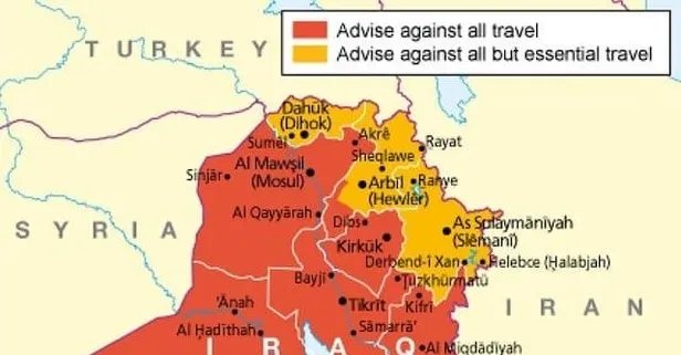 Britanya'dan vatandaşlarına Irak ve İran için seyahat uyarısı