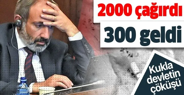 İşgalci Ermeni ordusu eriyor! İki bin kişiye emir verildi 300 kişi geldi