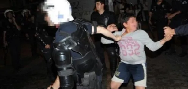 O çocuk hırsızlıktan yakalandı