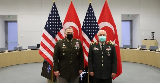 Son dakika! Orgeneral Yaşar Güler ABD Genelkurmay Başkanı Milley ile görüştü