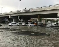 Ankara’yı yağmur bastı