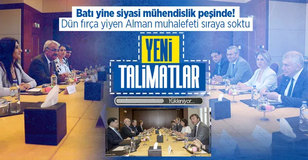 Almanya Dışişleri Bakanı Annalena Baerbock CHP, HDP ve İYİ Parti ile görüştü! Siyasi mühendislik temasları...