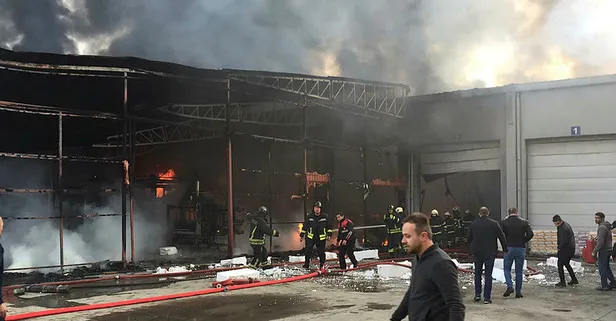 Son dakika haberi: Samsun'da korkutan fabrika yangını! Facianın eşiğinden dönüldü