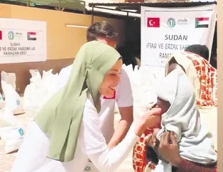 İyilik meleği Sudan’da