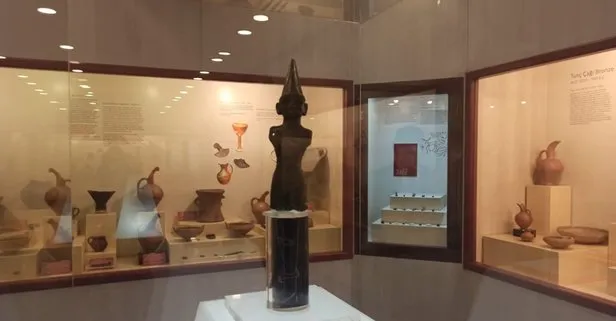 Eşsiz olan Hititlerin Fırtına Tanrısı Teşüp heykeli 59 yıl önce bir paket sigara parasına satılmış