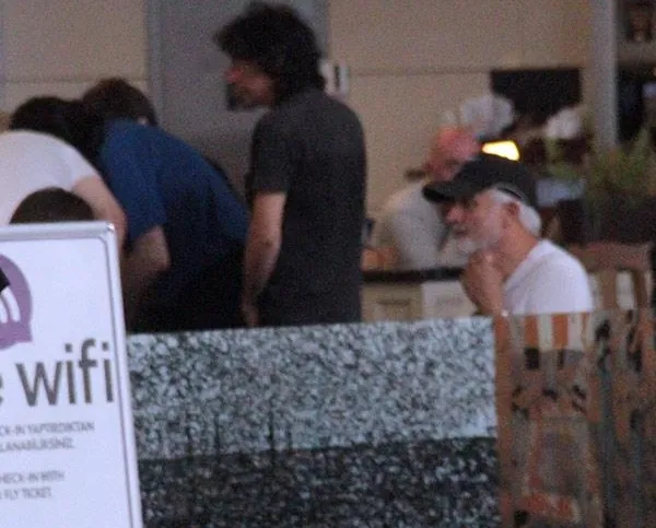 Talat Bulut tanınmamak için şapka taktı!