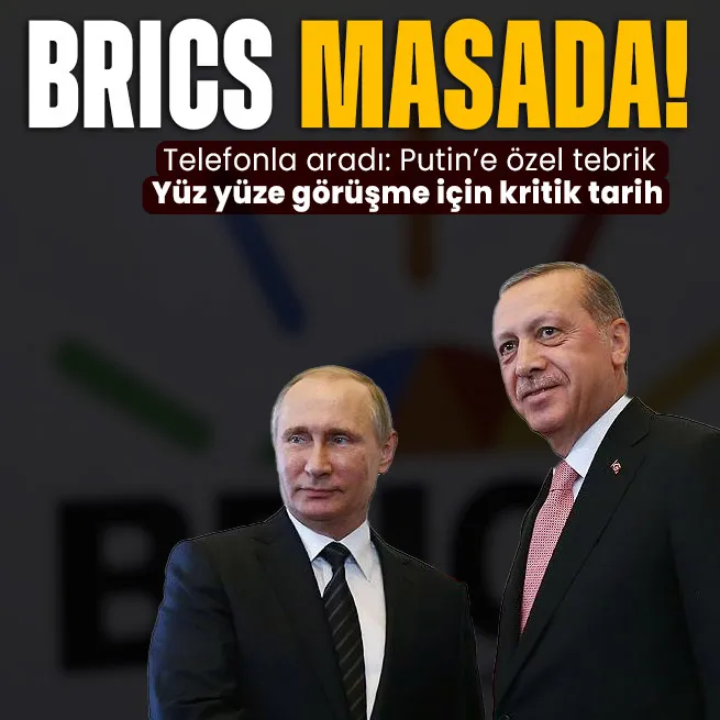 Başkan Recep Tayyip Erdoğan Rusya Devlet Başkanı Putin ile görüştü