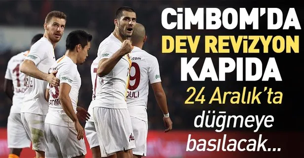 Galatasaray’da dev revizyon kapıda! 24 Aralık’ta düğmeye basıyor