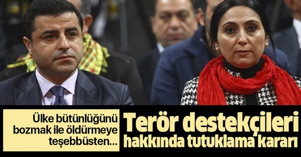 Son dakika: Selahattin Demirtaş ve Figen Yüksekdağ hakkında karar