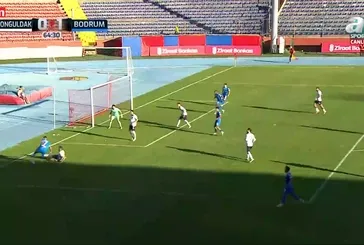 Gol: Zonguldak 0 - 1 Bodrum FK | Mert Yılmaz