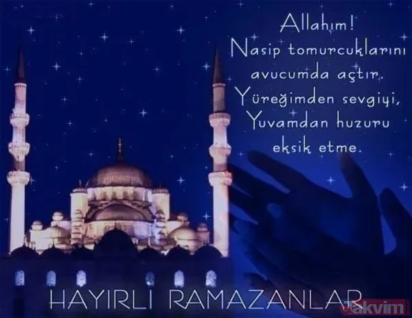 RESİMLİ RAMAZAN MESAJLARI 2023! Yeni, anlamlı, dualı, hadisli, ayetli, kısa, öz GİF'li, hareketli, Ramazan kutlama mesajları güzel sözler! Facebook, Whatsapp... - 37
