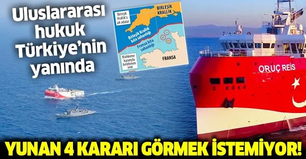 Son dakika: Doğu Akdeniz’de hüsrana uğrayan Yunanistan’ın görmek istemediği 4 örnek karar