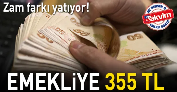 Emekliye 355 TL