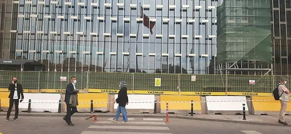 Son dakika: İstanbul Taksim'de yapımı süren Atatürk Kültür Merkezi'nin yeni hali göründü-2