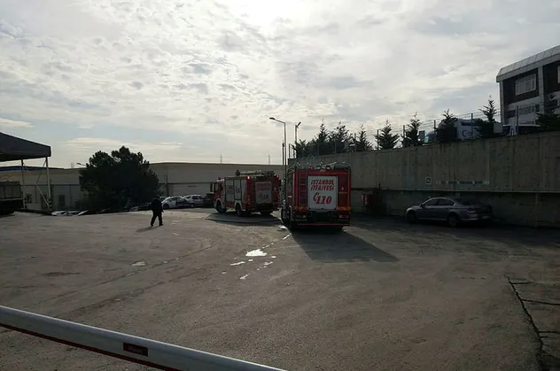 Tuzla'da yangın paniği