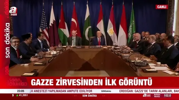 Liderler BM’deki Gazze zirvesinde görüştü