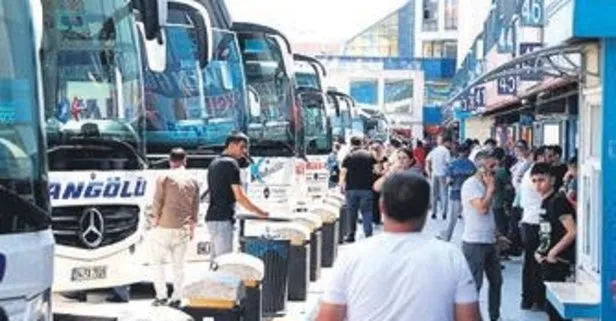 Otobüs firmaları ‘bayram’ yapıyor