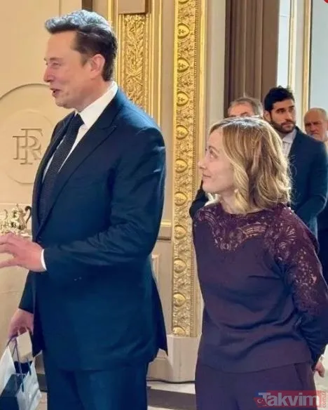 Elon Musk Giorgia Meloni’yi görünce kıpkırmızı oldu aşk iddiaları yeniden alevlendi - 7
