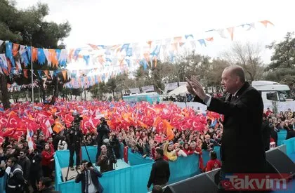 Başkan Erdoğan Muğla’da böyle karşılandı! Erdoğan’a büyük sevgi seli...