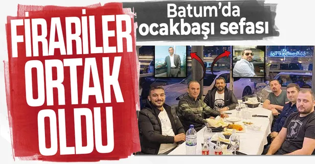 Firari Galip Öztürk ile Interpol tarafından kırmızı bültenle aranan Derkan Başer Gürcistan’da buluştu!