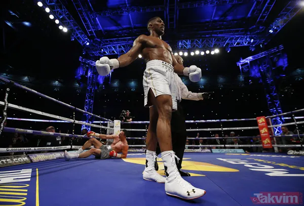 Anthony Joshua - Wladimir Klitschko maçı nefes kesti! - 8