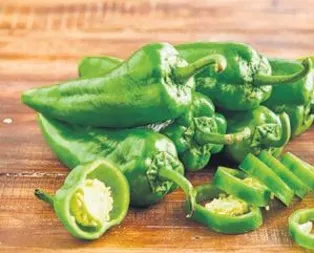 Migrene karşı yeşil biber
