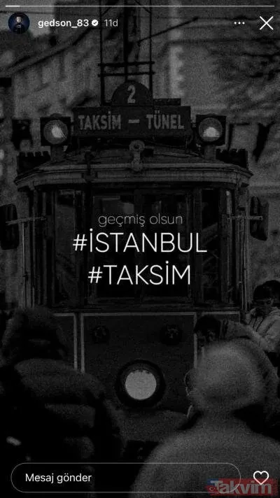 İstiklal Caddesi'nde hain terör saldırısı sonrası Türkiye tek yürek! Spor camiasından geçmiş olsun mesajları... - 24