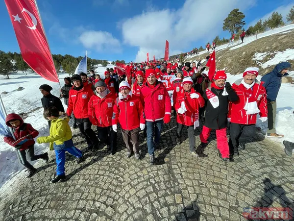 Sarıkamış şehitleri anıldı! Türkiye Kars Sarıkamış'ta "Şühedanın İzinde" yürüdü - 45